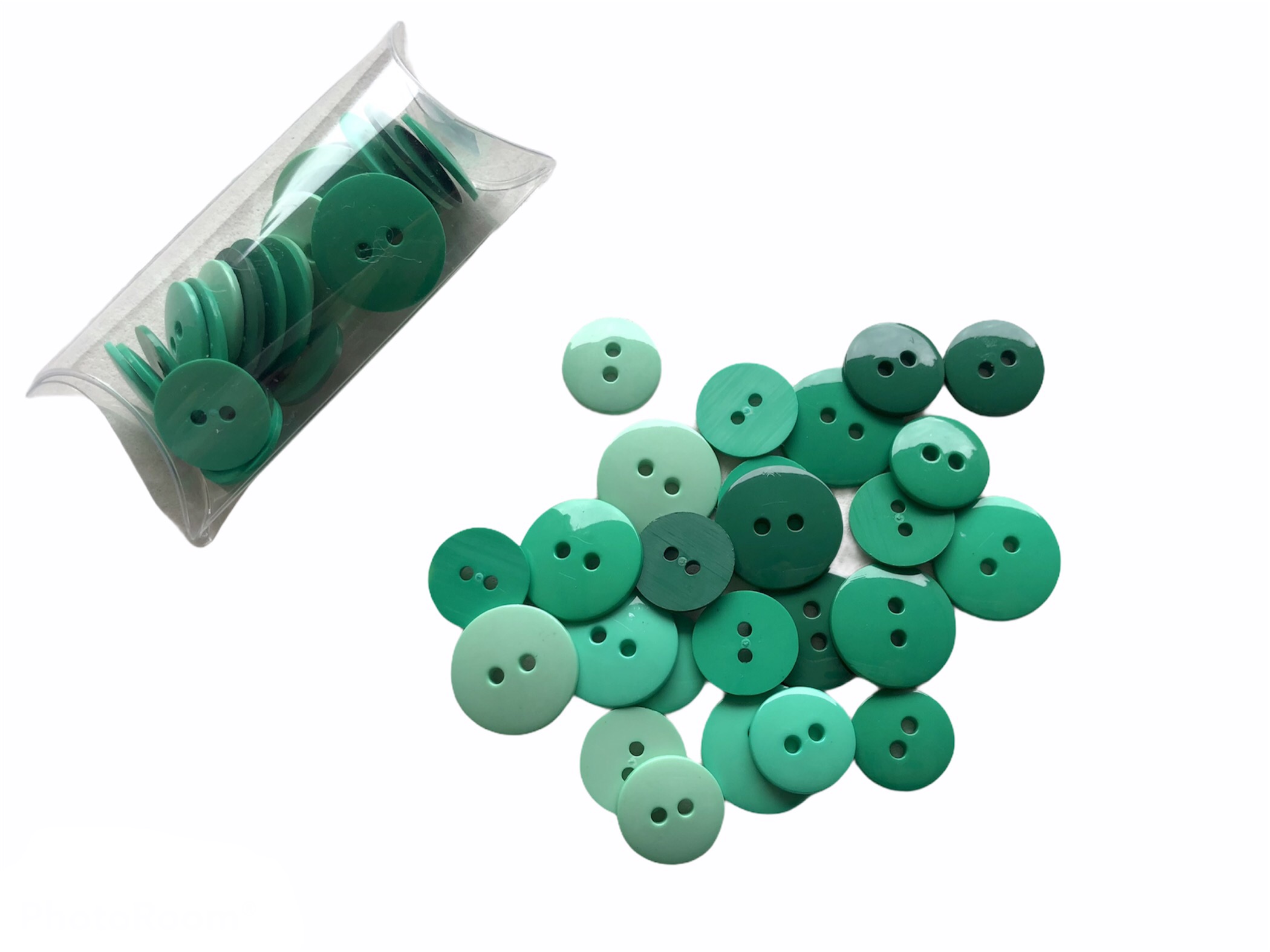 mini box - verde brillante - cucito - La Bottega delle Idee